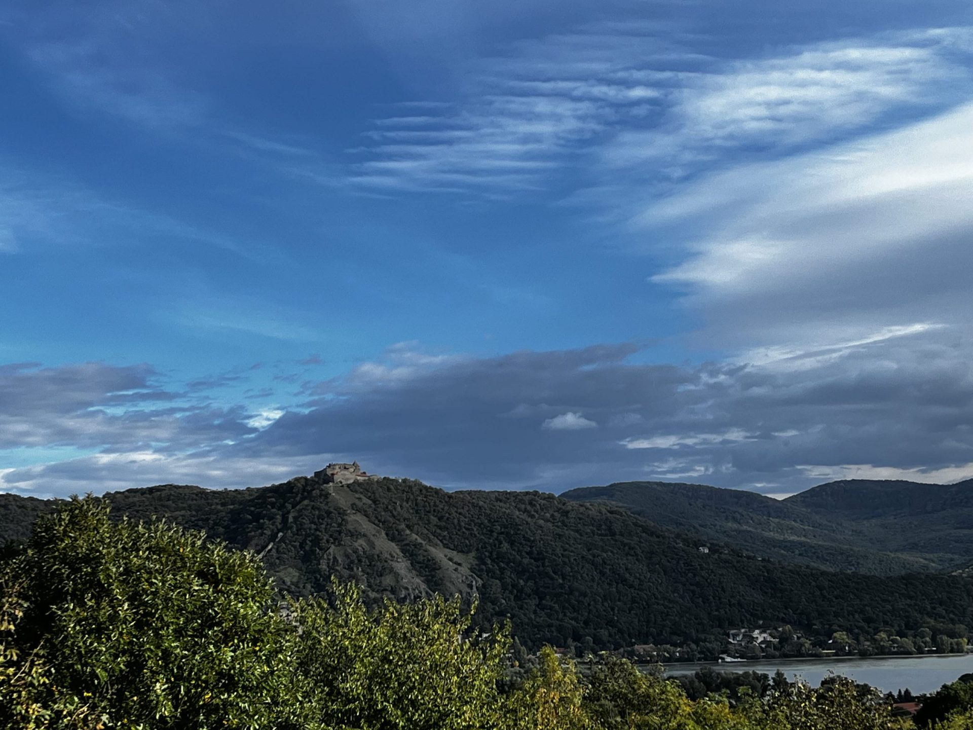 Panoráma a Visegrádi Fellegvárra