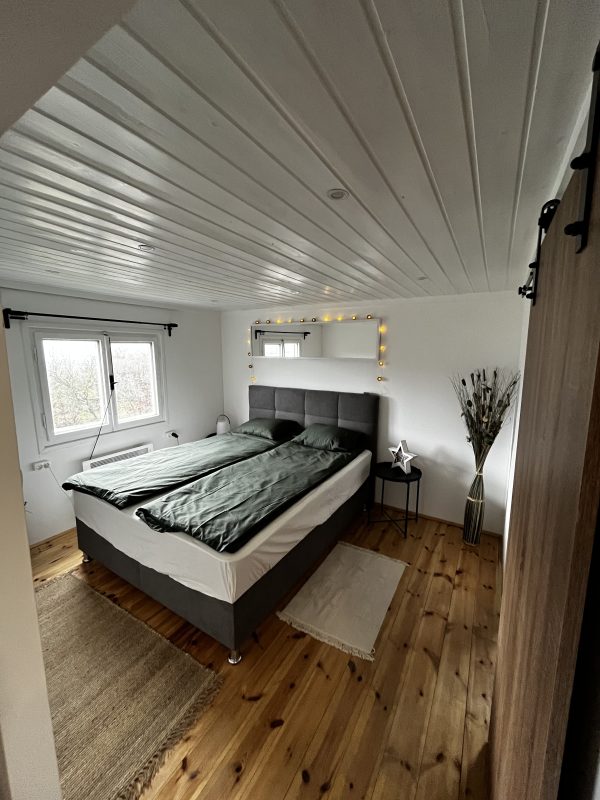 A Panoráma Kabin hálószobája