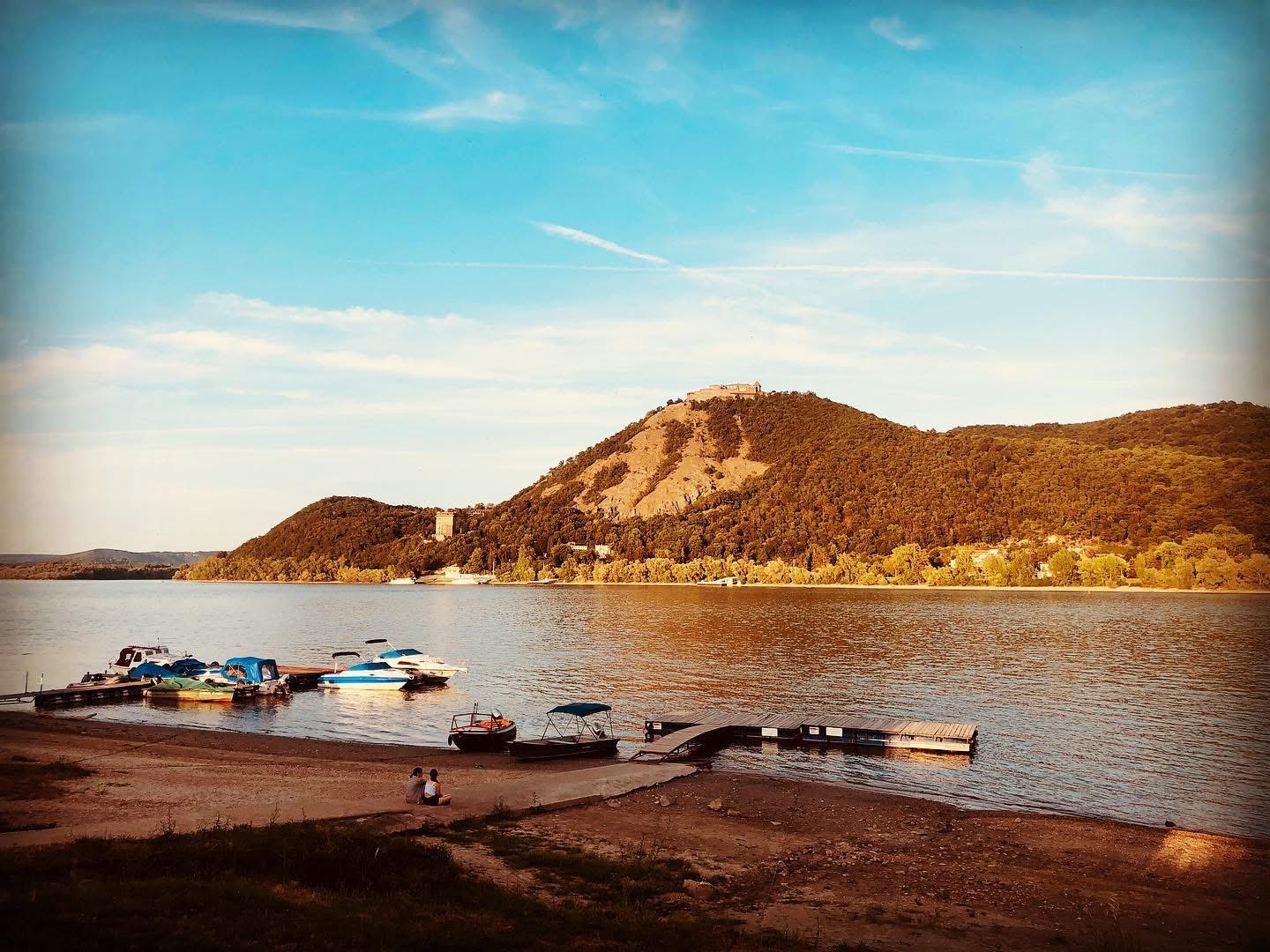Nagymaros Duna-part panoráma